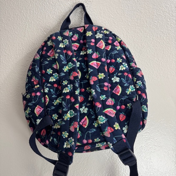 Vera Bradley Vintage Backpack Floral Quilted - Picture 3 of 7